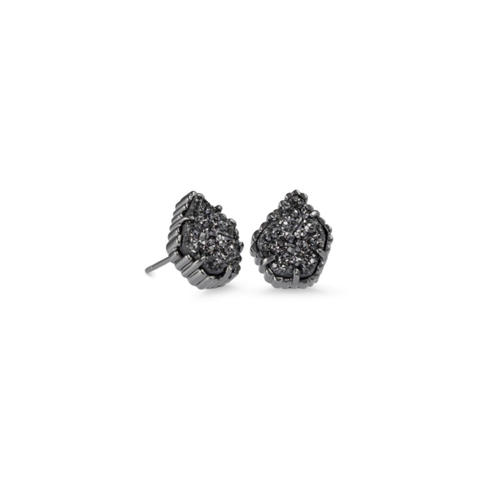 new black druzy kendra scott earrings